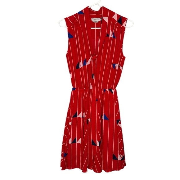 Molly Bracken Dresses & Skirts - Molly Bracken Red Sleeveless Mini A-Line Dress Size Small